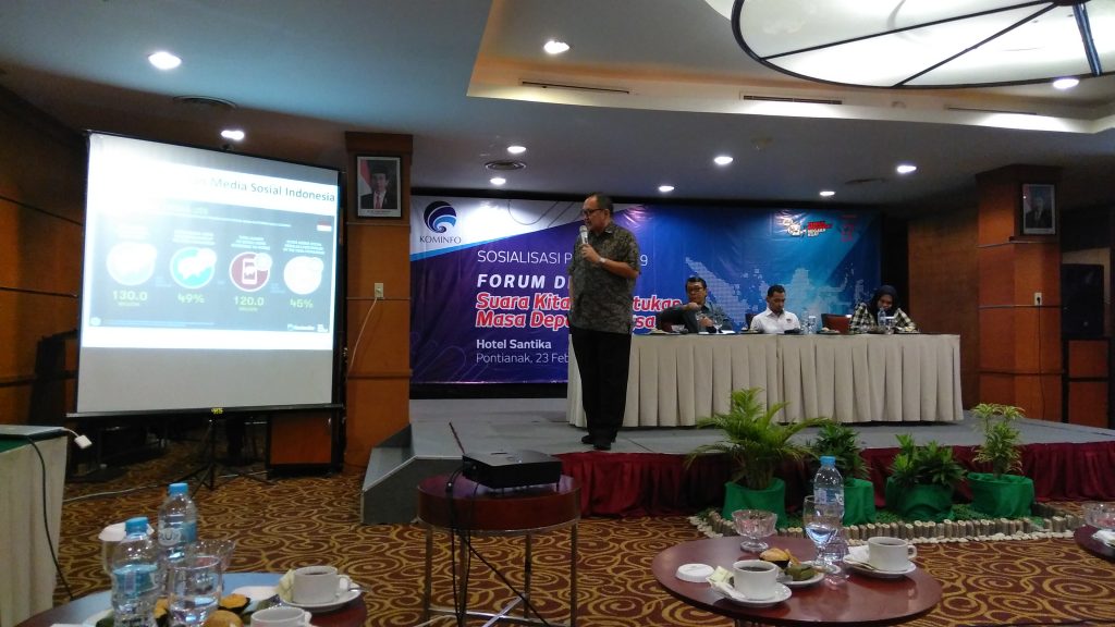 Direktur Informasi Komunikasi Politik Hukum dan Keamanan Kominfo RI, Bambang Gunawan