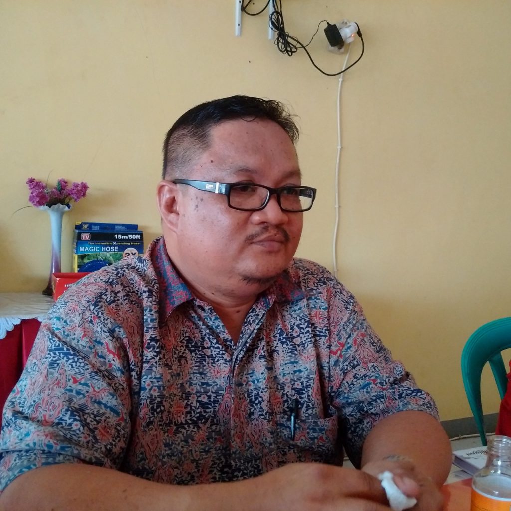 Ketua KPU Sanggau, Martinus Sumarno